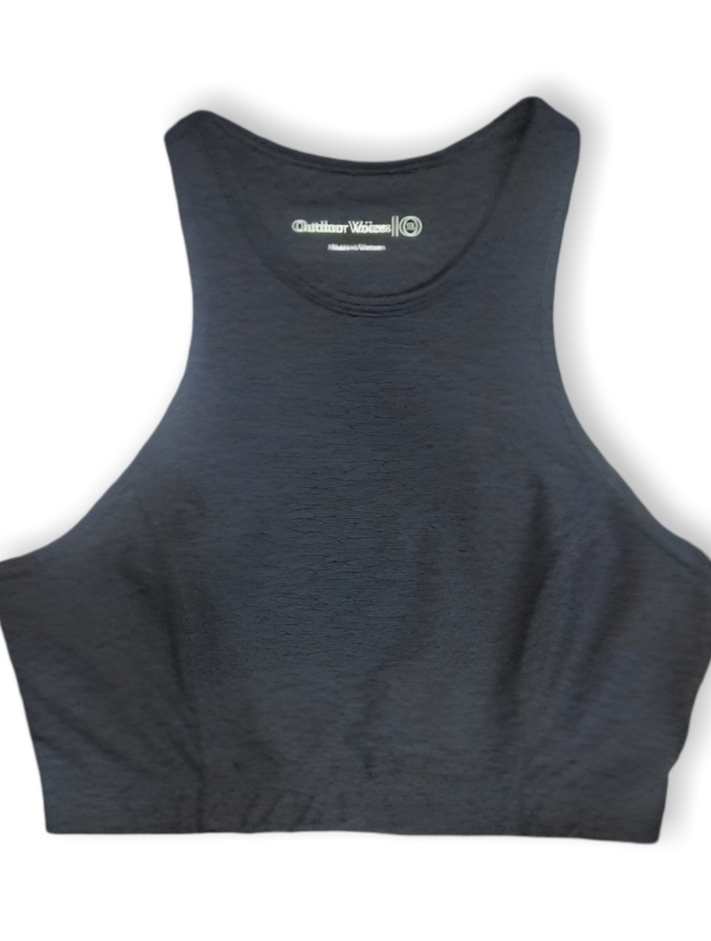 Outdoor Voices Athena Crop Top | Black Size S | Racerback Sports Bra | EUC - Picture 4 of 11
